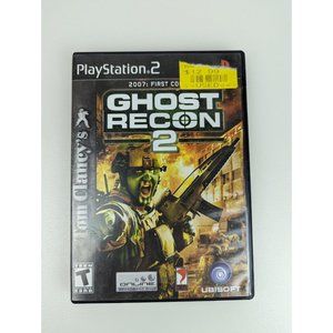 Tom Clancy's Ghost Recon 2 2007 First Contact PS2 CIB Complete Tested & Working